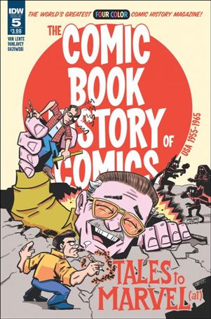 Comic Book History of Comics (2016) issue 5 Ryan Dunlavey Standard Cover
