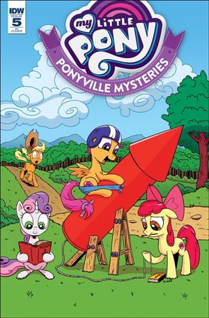 My Little Pony: Ponyville Mysteries issue 5-C Konrad Kachel 1:10 Cover