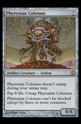 Magic the Gathering: Duel Decks: Phyrexia vs. the Coalition (Base Set) card 16 Phyrexian Colossus