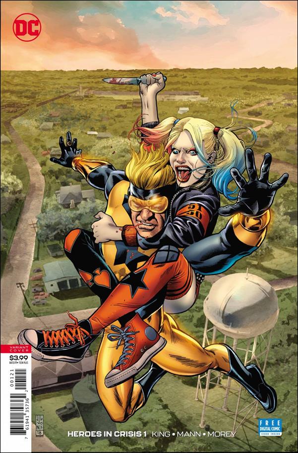 Heroes in Crisis issue 1-C J.G. Jones 1:50 Cover