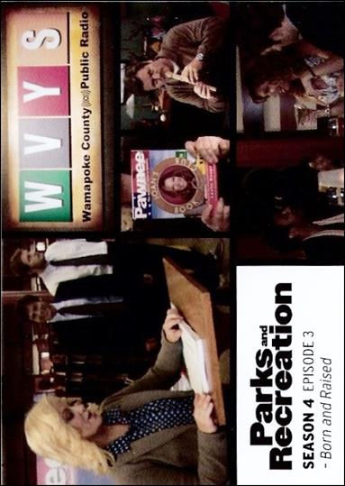 Parks and Recreation: Seasons 1 - 4 card 49 Born and Raised
