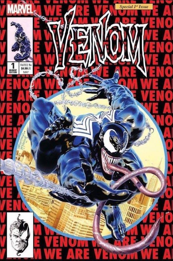 Venom (2018) issue 1-HK Mike Mayhew Standard Cover
