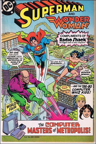 Superman in "The Computers That Saved Metropolis!" issue 2-Z-INVALID