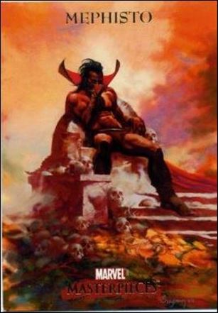 2007 Marvel Masterpieces (Base Set) card 56 Mephisto