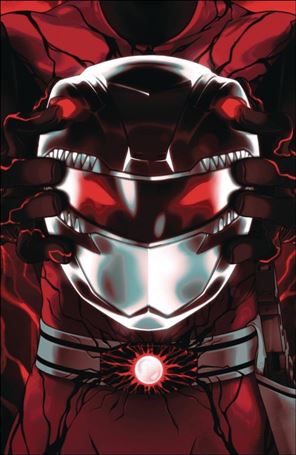 Mighty Morphin Power Rangers: Darkest Hour issue 1-F Goñi Montes Helmet Foil Cover
