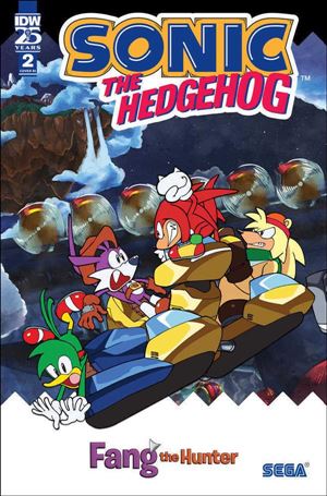 Sonic the Hedgehog: Fang the Hunter issue 2-C Mauro Fonseca 1:10 Cover