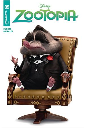 Zootopia (2025) issue 5-E Movie Characters Cover