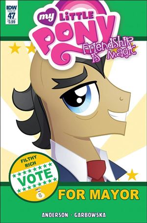 My Little Pony: Friendship is Magic issue 47 Agnes Garbowska Cover