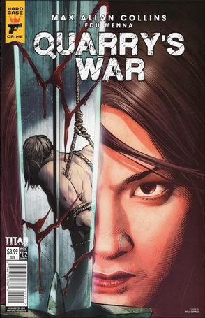Quarry's War issue 2 Will Conrad Cover