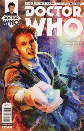 Doctor Who: The Tenth Doctor Year Two issue 15 Mark Wheatley Cover