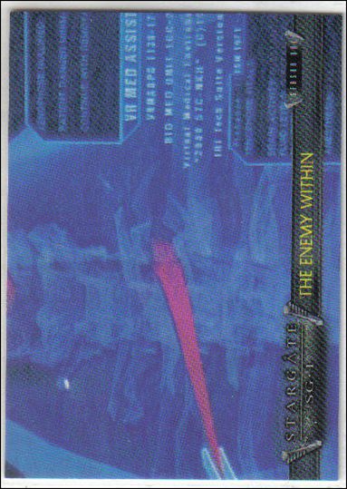 Stargate SG-1 Premiere Edition (Base Set) card 4 The Enemy Within