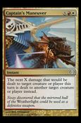 Magic the Gathering: Planechase (Base Set) card 85 Captain's Maneuver