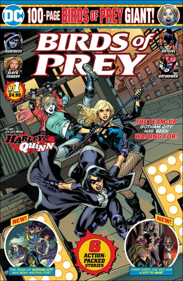 Birds of Prey Giant issue 1-B Emanuela Lupacchino Direct Market Edition Cover
