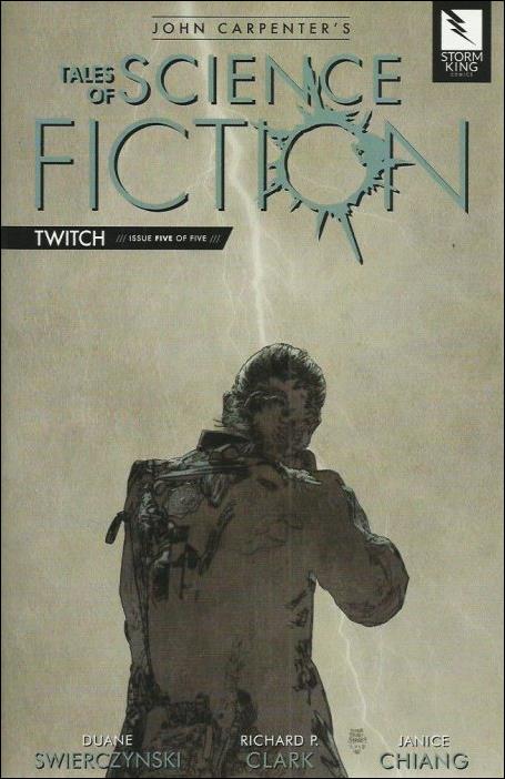 John Carpenter's Tales of Science Fiction: Twitch issue 5-B "Lightning" Cover