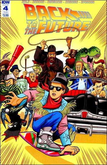 Back to the Future (2015) issue 4-B James Silvani Subscription Cover