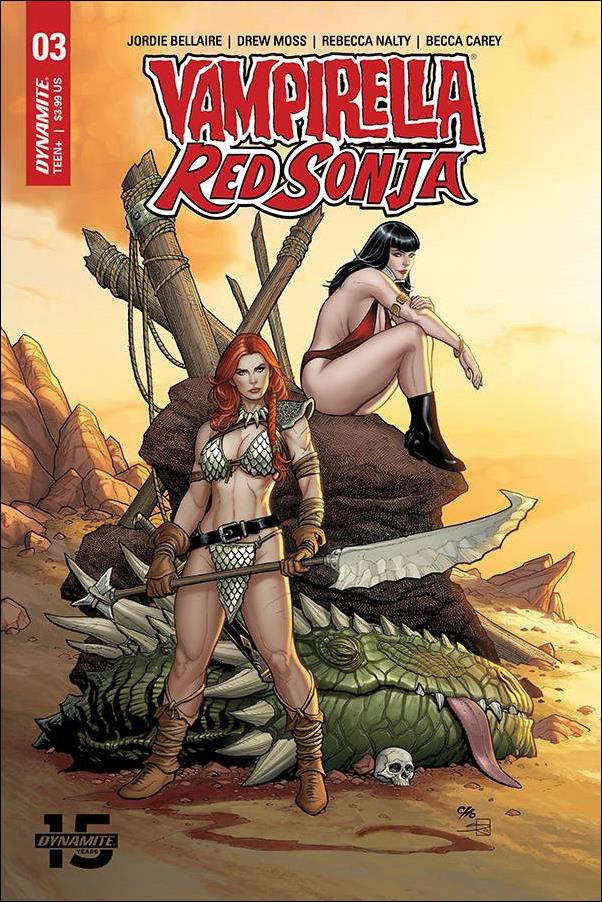 Vampirella / Red Sonja 3-A by Dynamite Entertainment