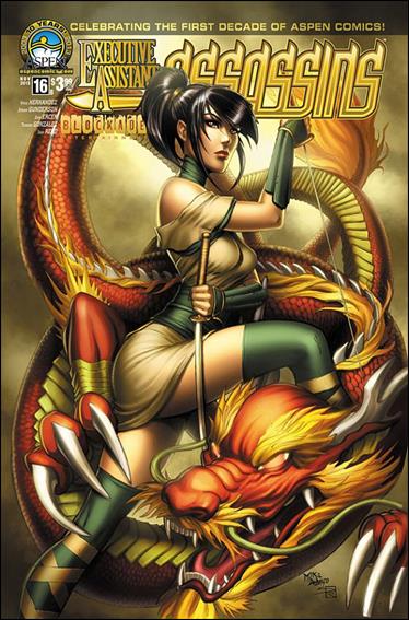 Executive Assistant: Assassins issue 16-B Mike DeBalfo Cover
