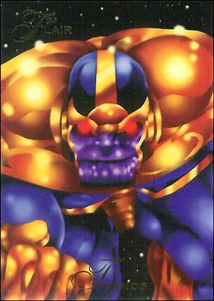 Marvel Annual Flair '94 (Base Set) card 31 Thanos