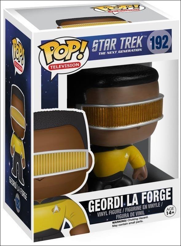 POP! Television figure 192 Geordi La Forge
