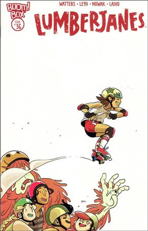 Lumberjanes issue 36 Kat Leyh Cover
