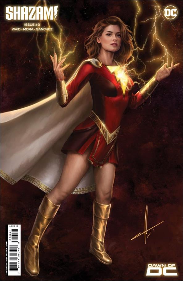 Shazam! (2023) issue 3-E Carla Cohen 1:25 Cardstock Cover
