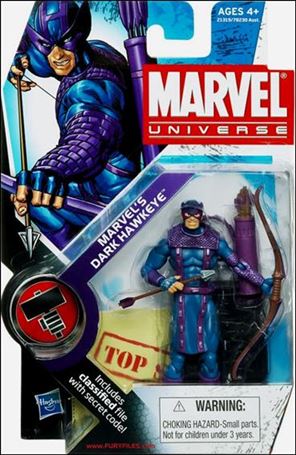 Marvel Universe (Series 2) figure 31 Marvel's Dark Hawkeye
