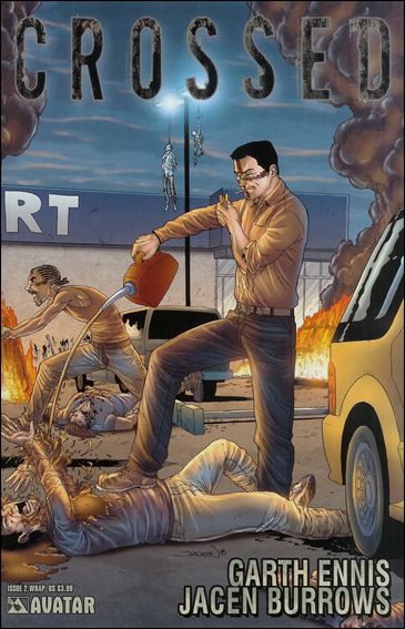 Crossed issue 2-B Wraparound Cover