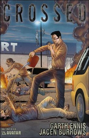 Crossed issue 2-B Wraparound Cover