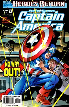 Captain America (1998) issue 2 Bullets Cover