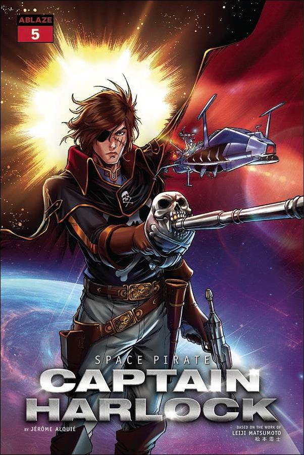 Space Pirate Captain Harlock issue 5-C Creees Lee Cover
