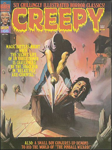 Creepy issue 66 Ken Kelly Cover
