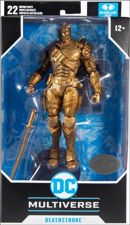 McFarlane DC Multiverse figure Nn25-B Deathstroke (Arkham Origins- Bronze)