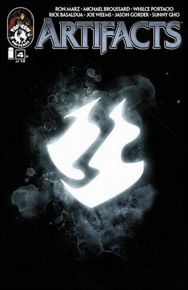 Artifacts (2010) issue 4-D Ember Stone Artifact 1:100 Foil Cover