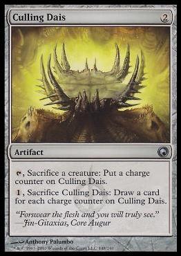 Magic the Gathering: Scars of Mirrodin (Base Set) card 148 Culling Dais