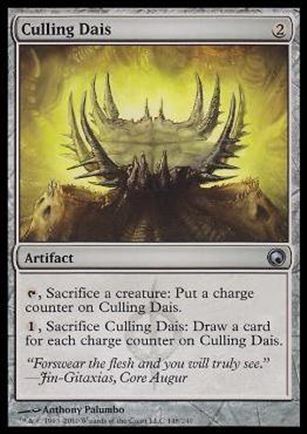 Magic the Gathering: Scars of Mirrodin (Base Set) card 148 Culling Dais