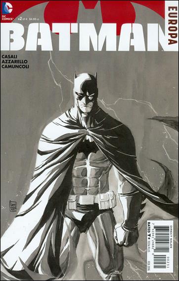 Batman: Europa issue 2-C Giuseppe Camuncoli 1:50 Black & White Cover