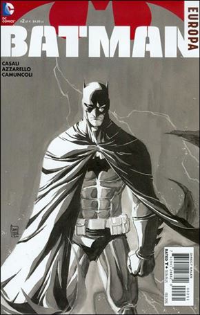 Batman: Europa issue 2-C Giuseppe Camuncoli 1:50 Black & White Cover