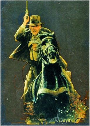 Indiana Jones Masterpieces (Foil Subset) card 8 Silver Foil