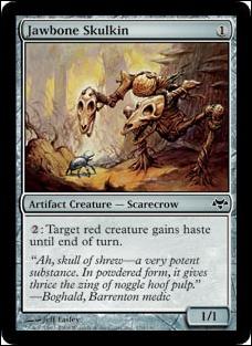 Magic the Gathering: Eventide (Base Set) card 170 Jawbone Skulkin