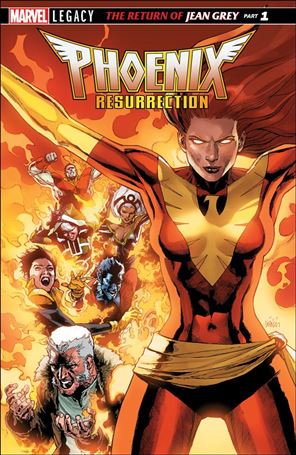 Phoenix Resurrection: The Return of Jean Grey issue 1 Leinil Francis Yu Lenticular Cover