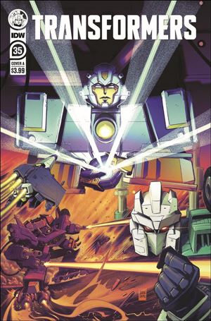Transformers (2019) issue 35 Juan Samu Cover
