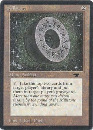 Magic the Gathering: Antiquities (Base Set) card 56 Millstone