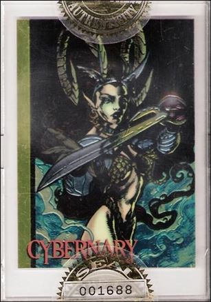 Wizard: Image Series 3 (Promo) card 9-B Cybernary (Gold Foil Sealed and Numbered)