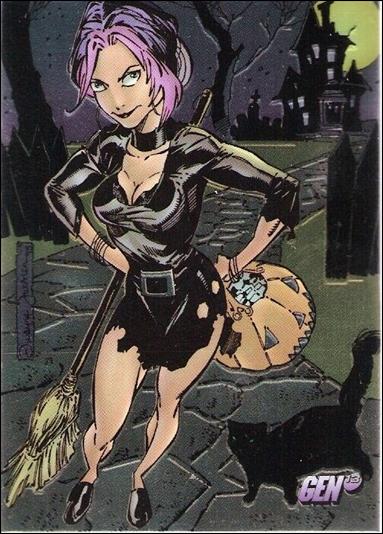 Gen13: Series 1 (Base Set) card 39 Freefall, Halloween