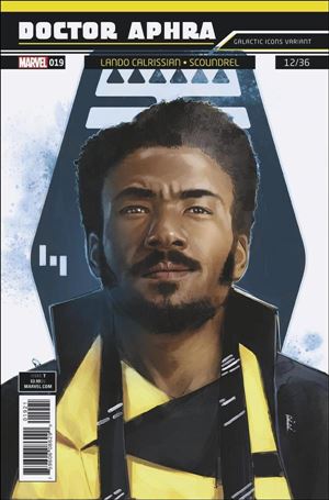 Doctor Aphra issue 19-B Rod Reis Galactic Icon Cover