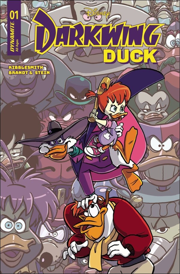 Darkwing Duck (2025) issue 1-U Tad Stones Signed 1:50 Cover