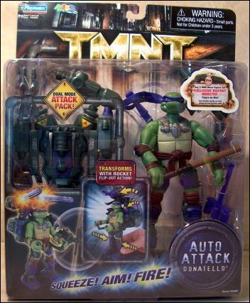 TMNT (Auto Attack) figure 1 Donatello