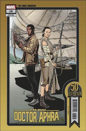 Star Wars: Doctor Aphra issue 16-C Chris Sprouse Lucasfilm 50th Anniversary Cover