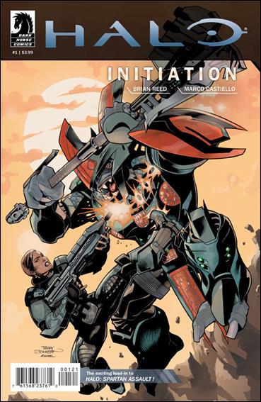 Halo: Initiation issue 1-B Terry Dodson Cover