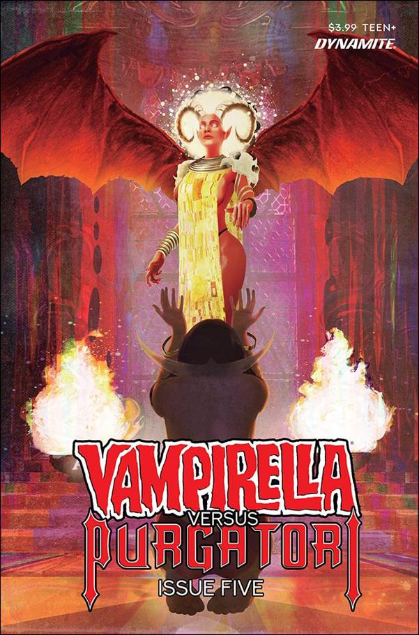 Vampirella vs Purgatori issue 5-G Daniel Maine Cover